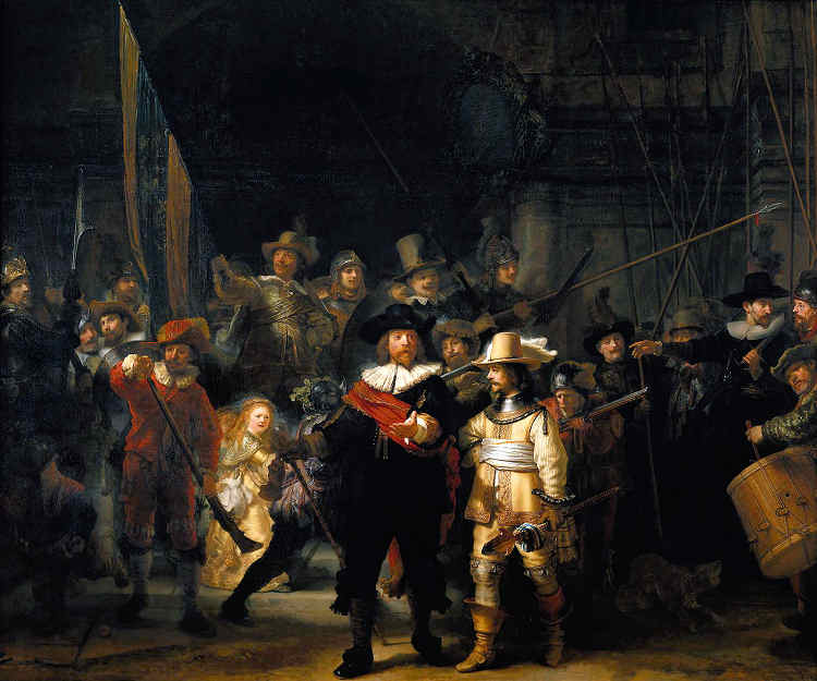 Nachtwacht (NIght Watch) by Rembrandt