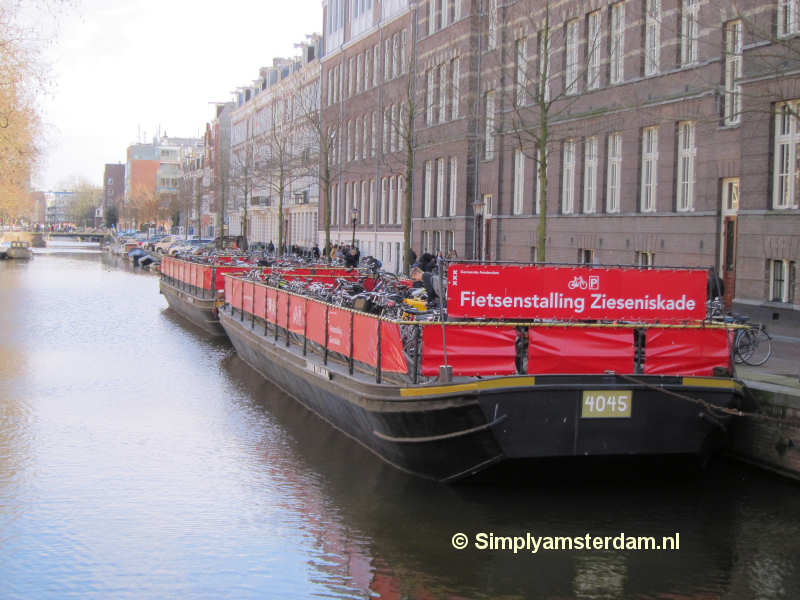 Amsterdam tough on illegal bicycle parking around Leidseplein