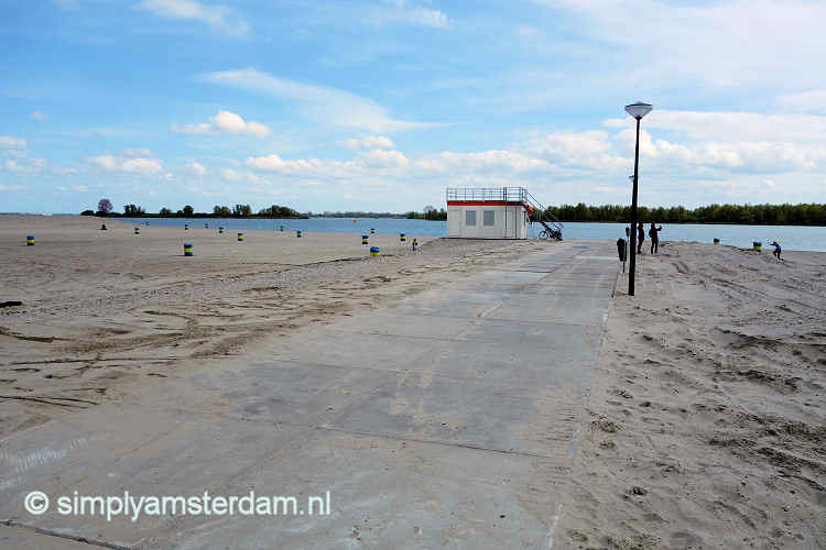 Blijburg beach opens at new location