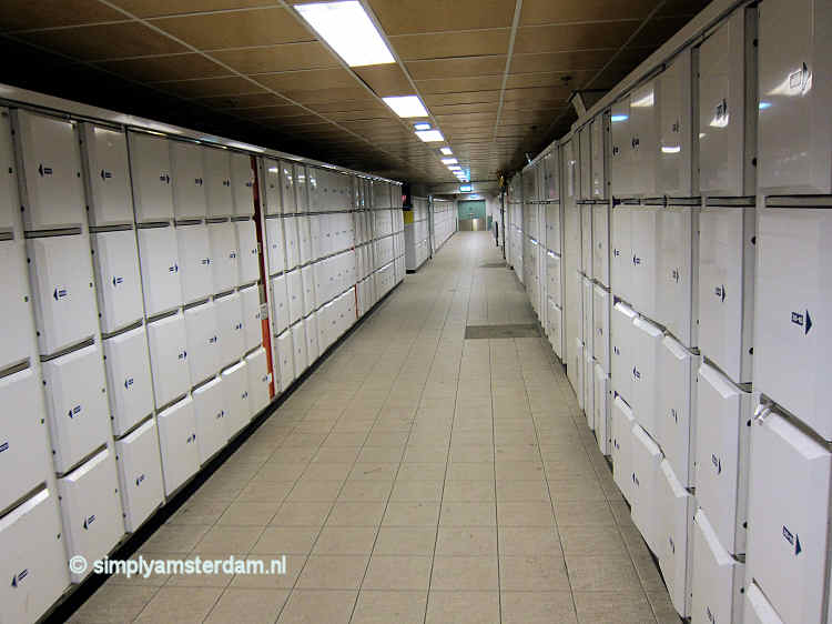 Luggage lockers at Central Station