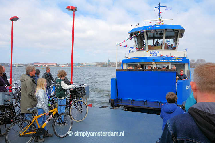 Oostveer (ferry from Azartplein to Amsterdam North)