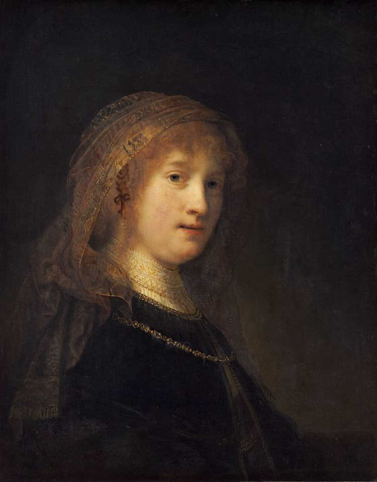 Saskia van Uylenburgh, by Rembrandt