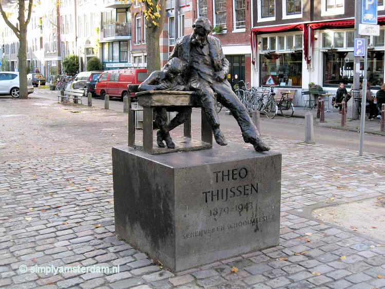 Theo Thijssen statue